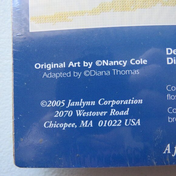 Seashore Fun Janlynn Counted Cross Stitch Kit #029-0057, 2005 - Picture 8 of 9